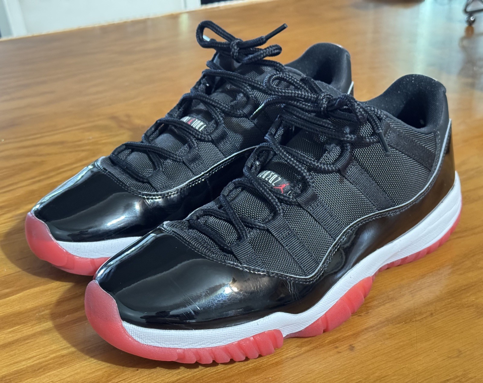 air jordan 11 low 'bred' men's size 12 pre owned sneakers fv5104 006 air jordan 11 low 'bred' men's size 12 pre owned sneakers fv5104 006