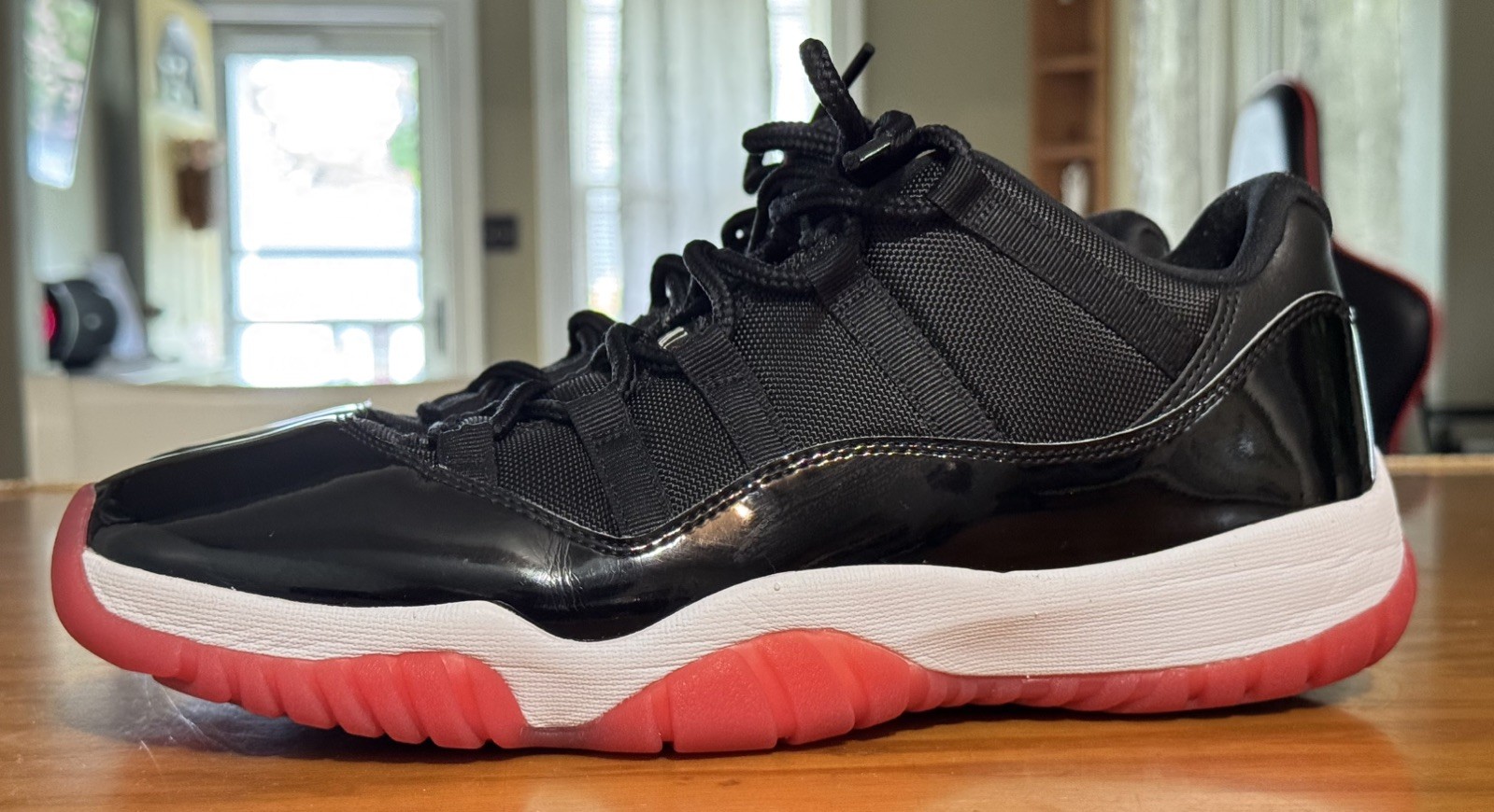 air jordan 11 low 'bred' men's size 12 pre owned sneakers fv5104 006 air jordan 11 low 'bred' men's size 12 pre owned sneakers fv5104 006