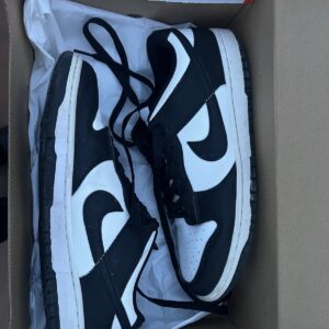 nike dunk low black/white men’s low top sneaker dd1391 100 2021