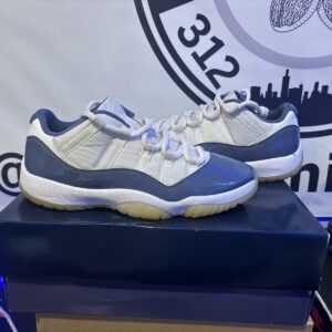 size 8 jordan 11 retro low diffused blue pre owned