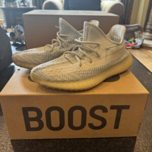 adidas yeezy 350 v2 men's low top primeknit cream white cp9366