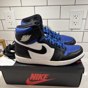 nike air jordan 1 retro og high royal size 12 og box and recept