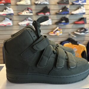nike air force 1 high sequoia dark green men's hook & loop basketball sneaker