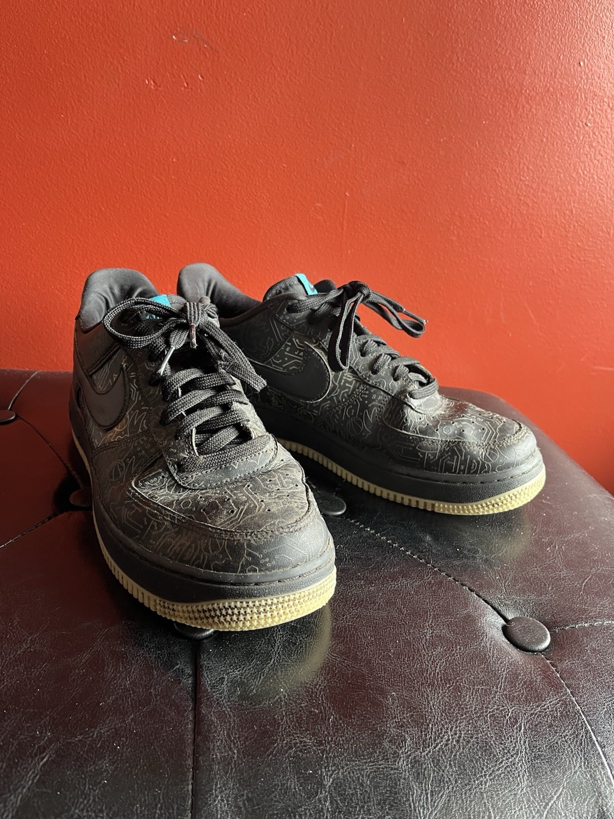nike air force 1 '07 space jam men’s black leather shoes size 10.5 us dh5354 001 nike air force 1 '07 space jam men’s black leather shoes size 10.5 us dh5354 001