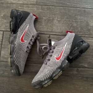 nike air vapormax 3 particle grey sz 11.5 aj6900 012 men's sneakers athletic