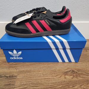 adidas original samba team manchester united red devils hq7030 men's 7.5 shoes