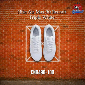 nike air max 90 recraft triple white cn8490 100