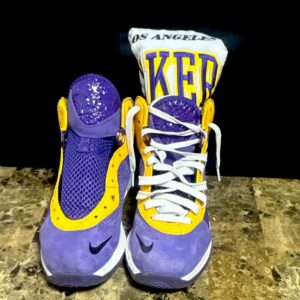 nike lebron 8 & laker jersey bundle