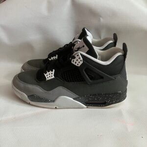 air jordan 4 fear 2024 size 11 black/gray