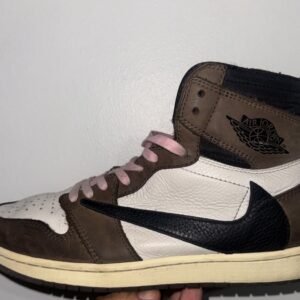 nike air jordan 1 retro high og sp travis scott mocha cd4487 100 sz 11 men