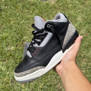 air jordan 3 black 2024 size 10 og all