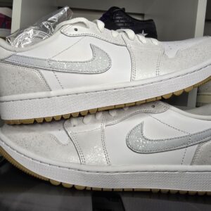 nike air jordan 1 low g spikeless golf shoes men's size 15 white gum dd9315 111