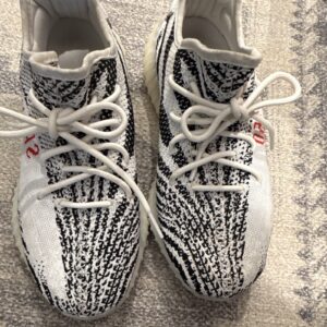 adidas yeezy boost 350 v2 zebra men’s low top lace up sneakers cp9654