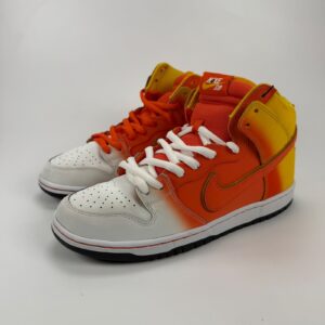 nike sb dunk high sweet tooth candy corn fn5107 700 mens size 10 orange white