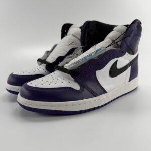 nike air jordan 1 retro high og court purple 2.0 sneakers 555088 500 mens 7