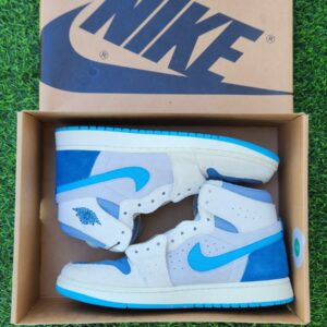 jordan 1 zoom cmft 2 high dark powder blue size 11