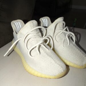 adidas yeezy boost 350 v2 cream white/triple white primeknit cp9366