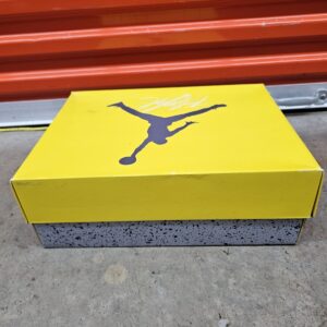 nike air jordan 4 retro lightning men's 12 empty shoe box only ct8527 700