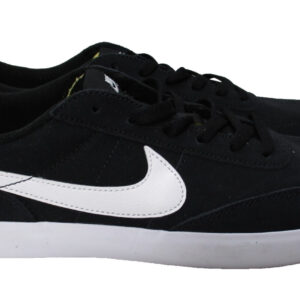 nike nb heritage vulc sb casual sneakers black white mens sz 10 suede canvas