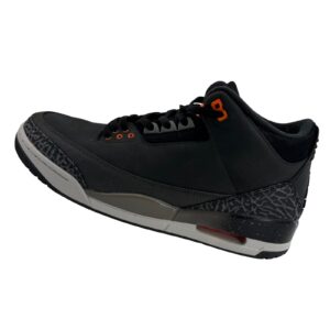 nike air jordan 3 retro fear pack amputee left shoe only men size 12 ct8532 080