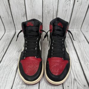 nike air jordan 1 retro high og bred toe size 9 555088 610 no box