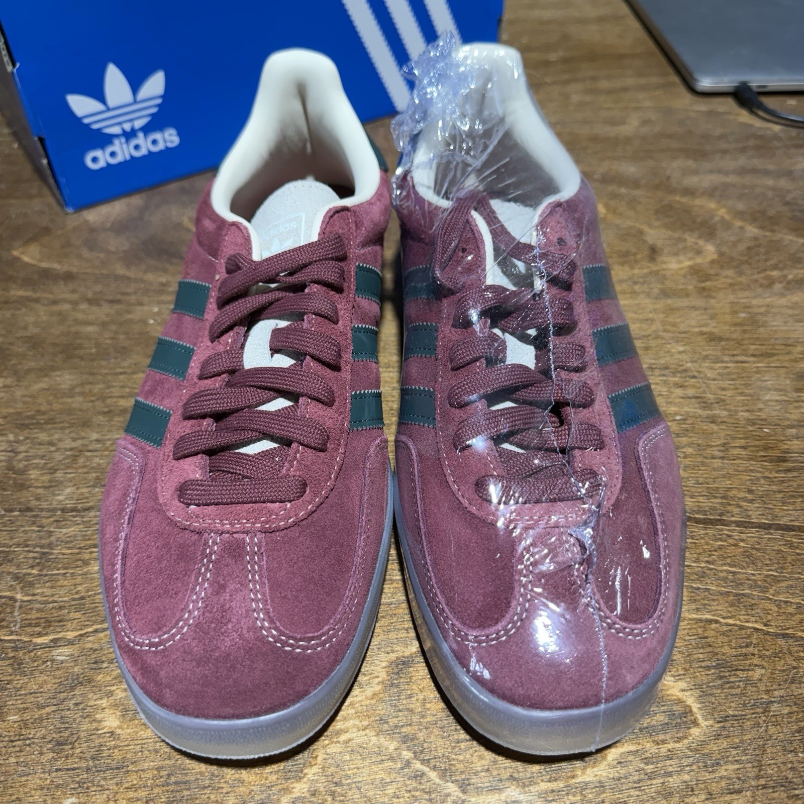 size 10.5 adidas gazelle indoor shadow red green size 10.5 adidas gazelle indoor shadow red green