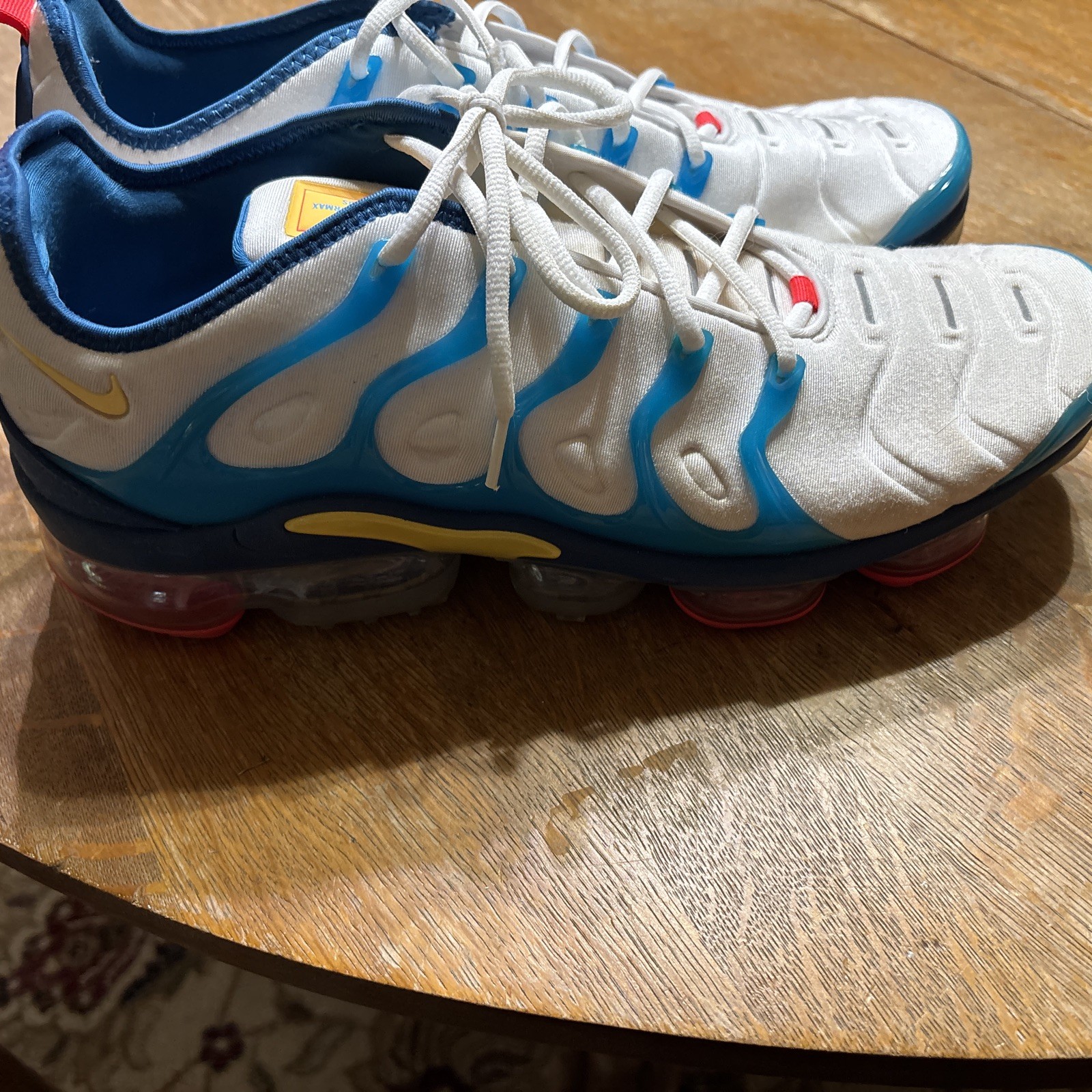 nike air vapormax plus 'industrial blue citron' shoes fj3999 100 men's 13 nike air vapormax plus 'industrial blue citron' shoes fj3999 100 men's 13