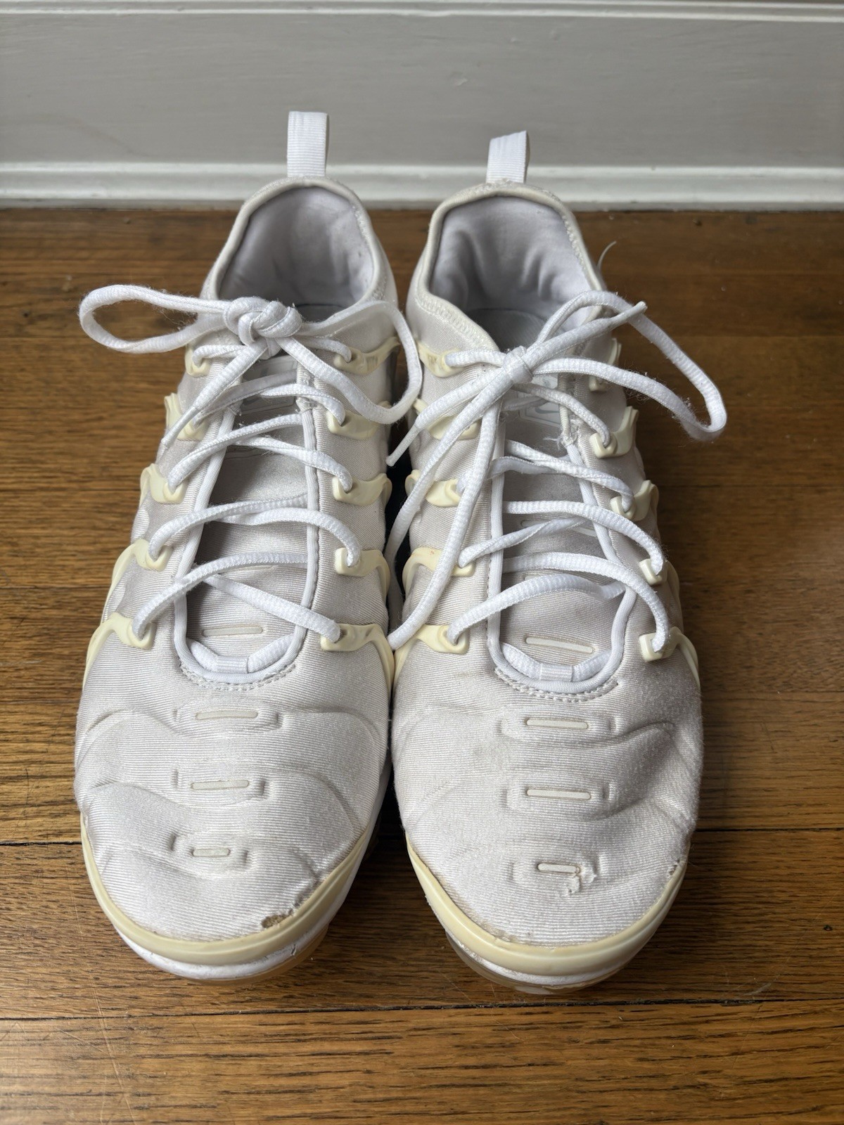 size 11.5 nike air vapormax plus men’s white off white 924453 100 size 11.5 nike air vapormax plus men’s white off white 924453 100