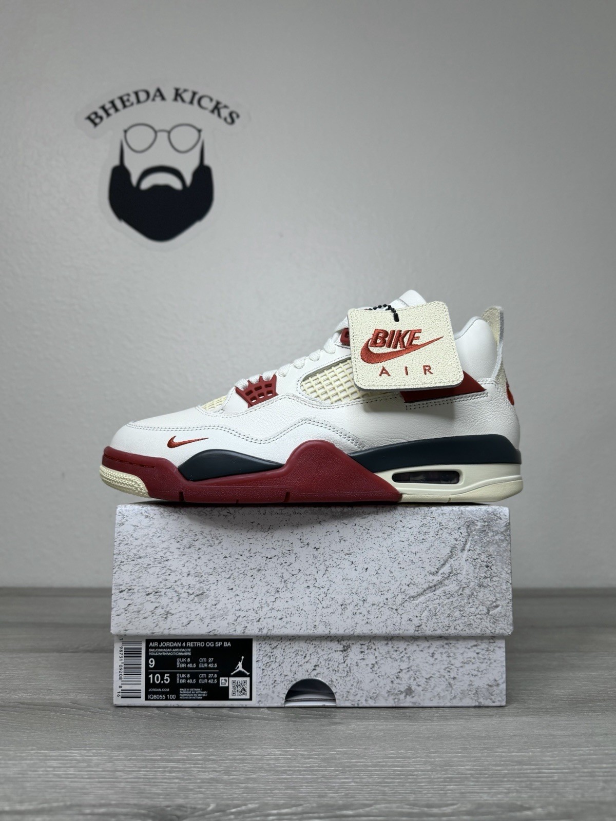 size 9 nigel sylvester x air jordan 4 og sail brick after brick’ iq8055 100 ds size 9 nigel sylvester x air jordan 4 og sail brick after brick’ iq8055 100 ds