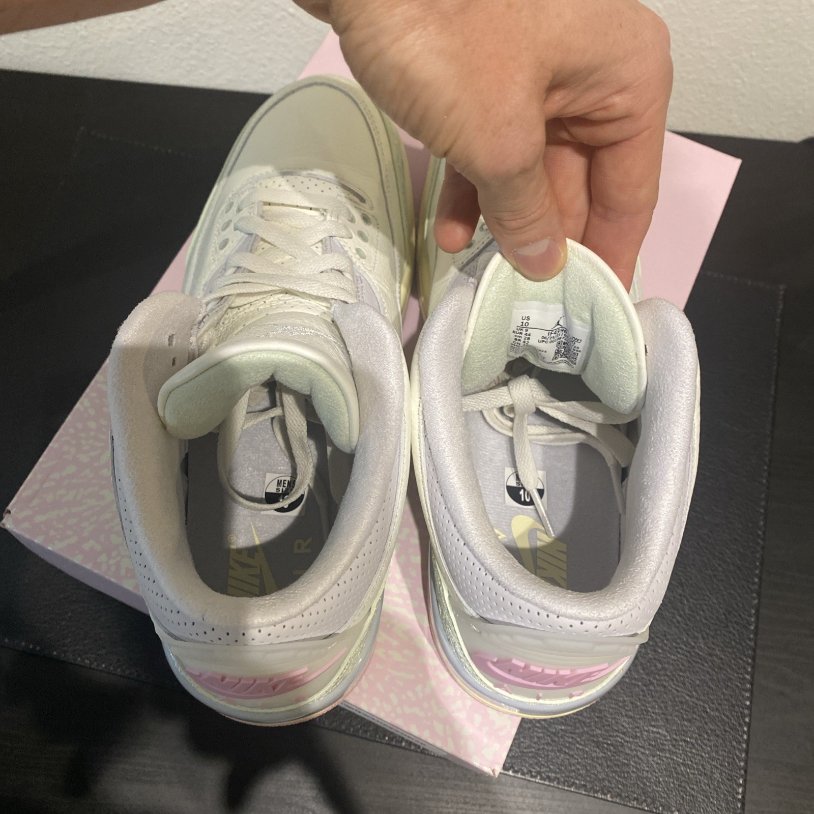 nike air jordan 3 retro shoes spring is in the air if4396 100 men's sizes new nike air jordan 3 retro shoes spring is in the air if4396 100 men's sizes new