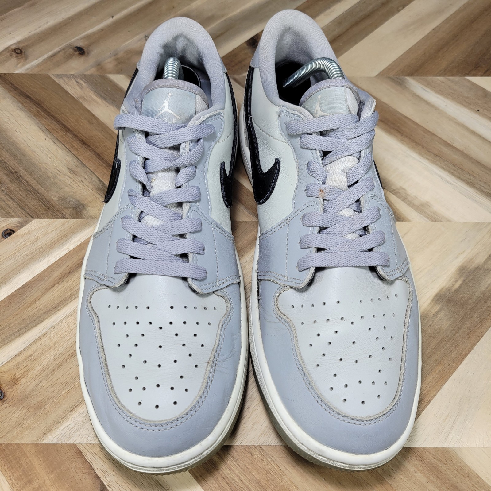 nike air jordan 1 low golf wolf grey men's sneakers leather dd9315 002 nike air jordan 1 low golf wolf grey men's sneakers leather dd9315 002