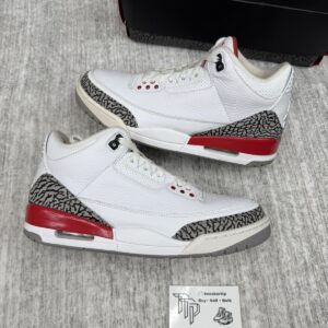 ✅size 10 /nike air jordan 3 retro hall of fame 136064 116 fire red✅