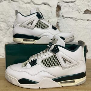 air jordan 4 'oxidized green' men's size 10 pre owned sneakers fq8138 103