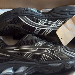 new asics gel kayano 14 black sterling silver 1201a019 006 men's size (free ship