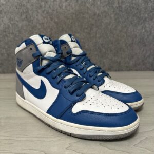 nike air jordan 1 high og mens 13 blue true blue white gray dz5485 410 retro