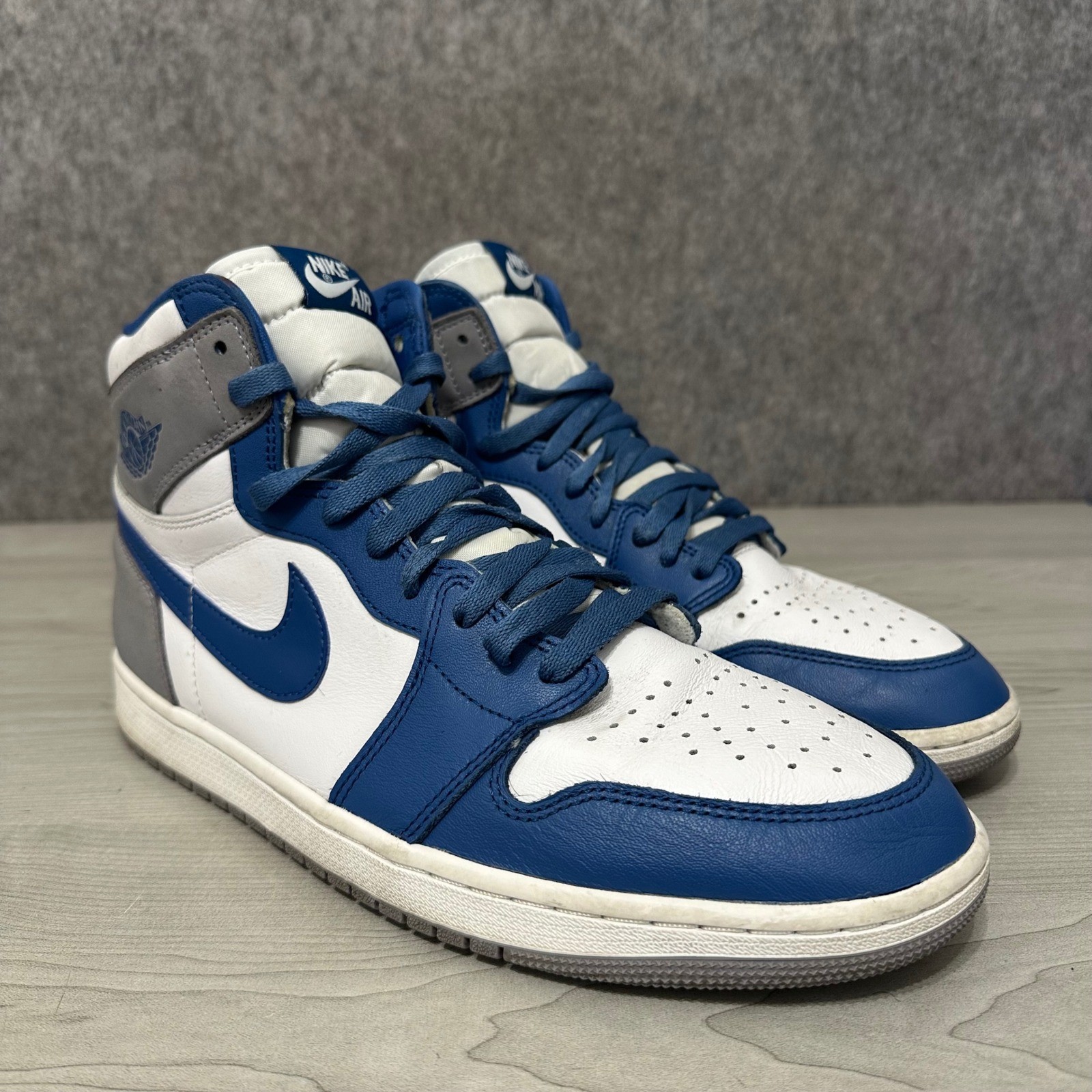 nike air jordan 1 high og mens 13 blue true blue white gray dz5485 410 retro nike air jordan 1 high og mens 13 blue true blue white gray dz5485 410 retro