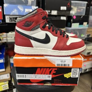 size 6 jordan 1 retro high og chicago reimagined lost & found 2022
