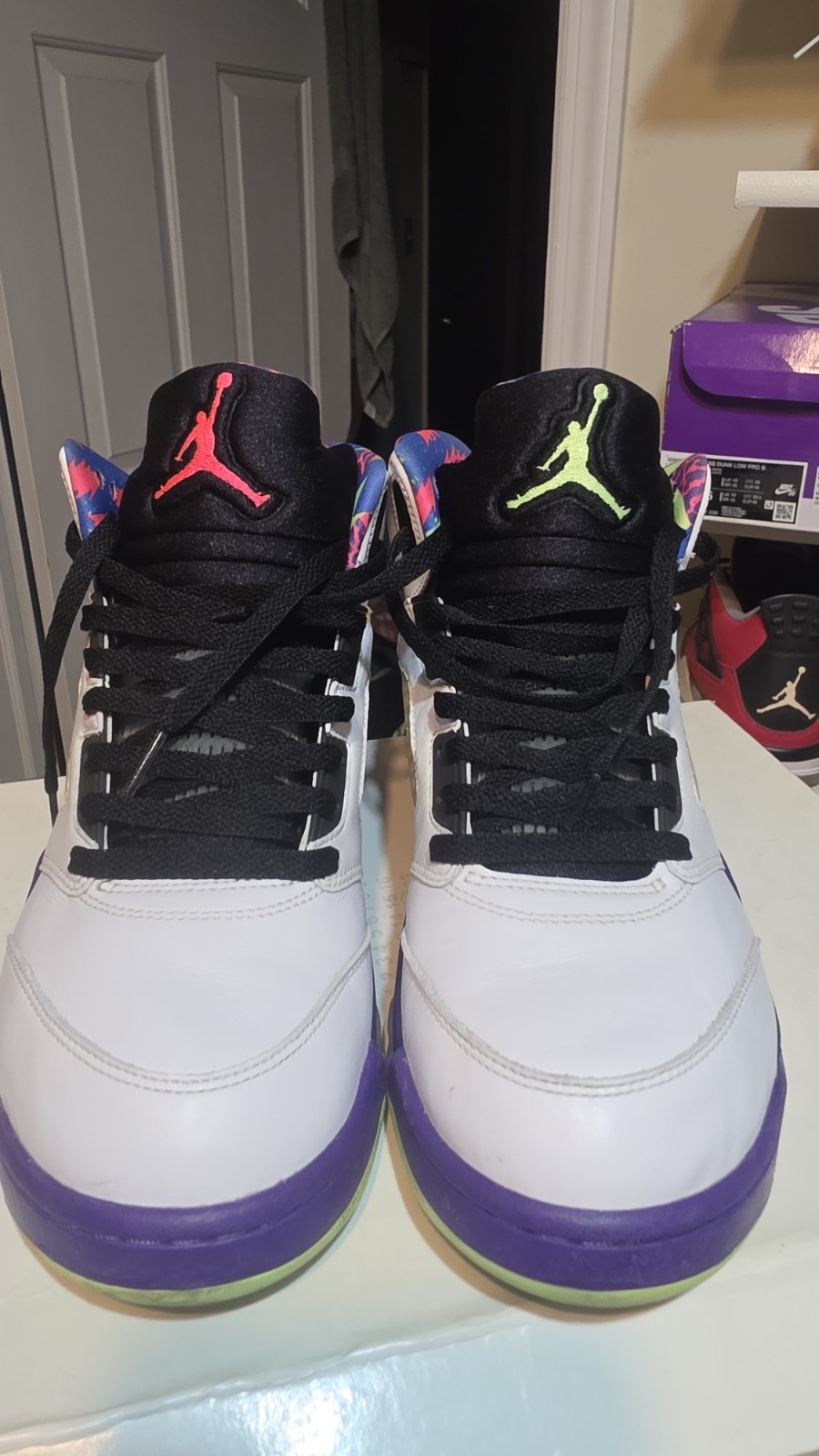jordan 5 bel air men's sneakers size 11 white multi color jordan 5 bel air men's sneakers size 11 white multi color