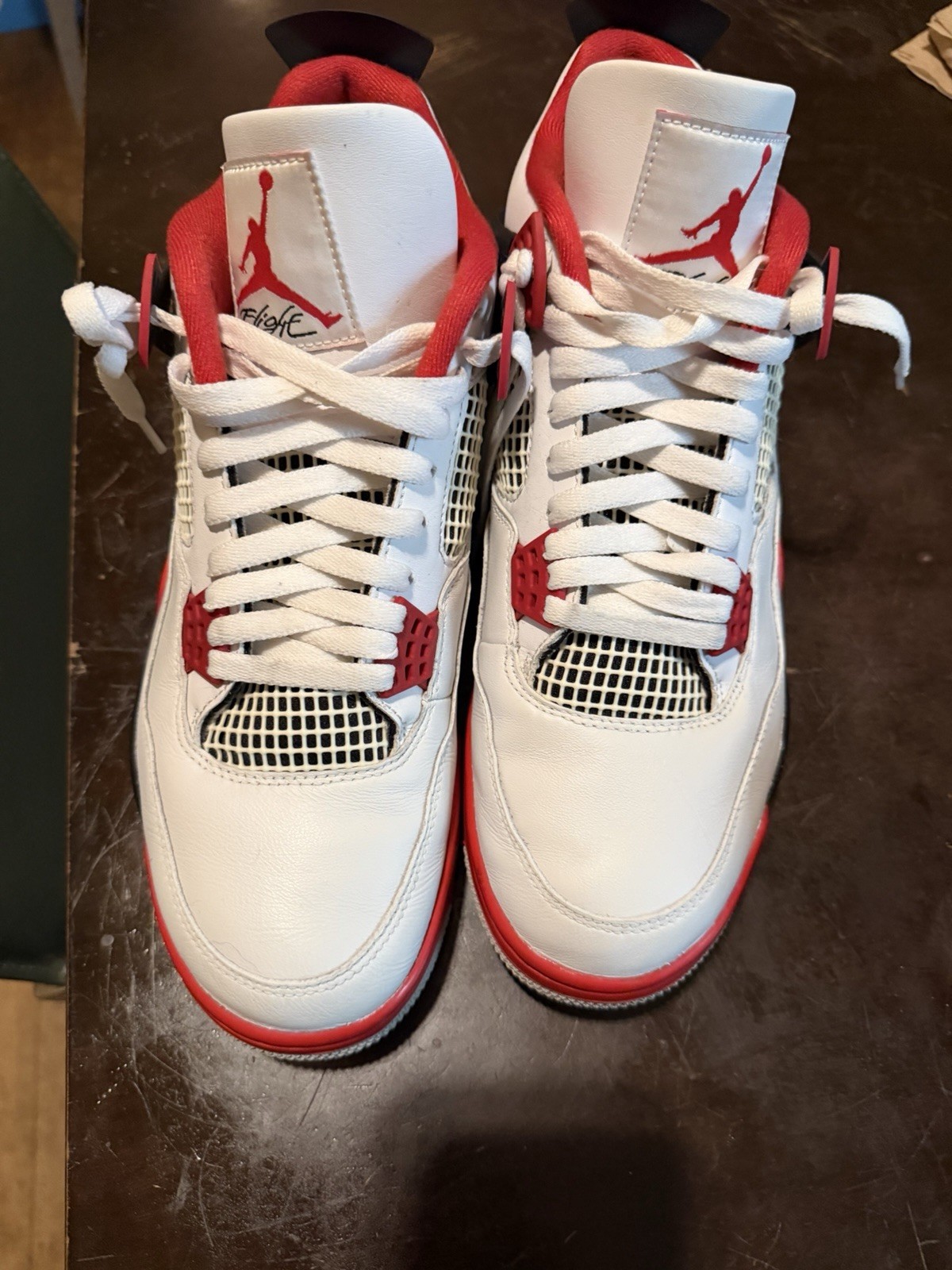 jordan 4 retro fire red 11.5 used worn a few times bought them a few months ago jordan 4 retro fire red 11.5 used worn a few times bought them a few months ago