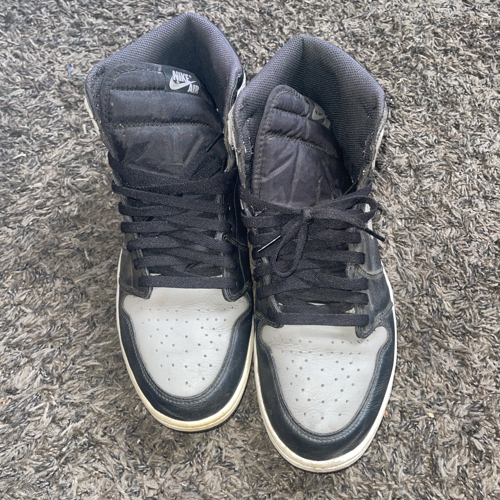 jordan air jordan 1 retro high og shadow 2018 black/gray 555088 013 jordan air jordan 1 retro high og shadow 2018 black/gray 555088 013