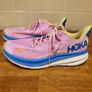 hoka one one clifton 9 cyclamen sweet lilac pink womens 11 men 9.5 1127896 cslc