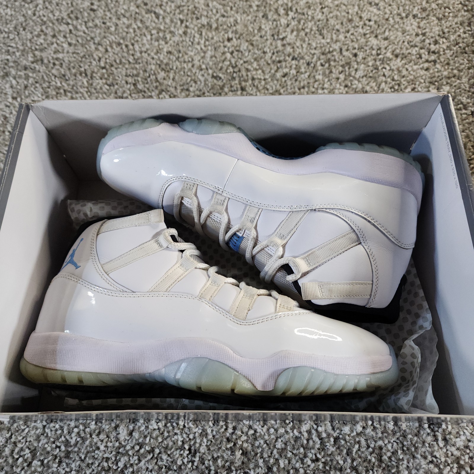 air jordan 11 retro 2024 legend blue columbia sneaker shoes mens 8 ct8012 104 air jordan 11 retro 2024 legend blue columbia sneaker shoes mens 8 ct8012 104