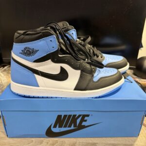 air jordan 1 retro high men's sneakers unc toe