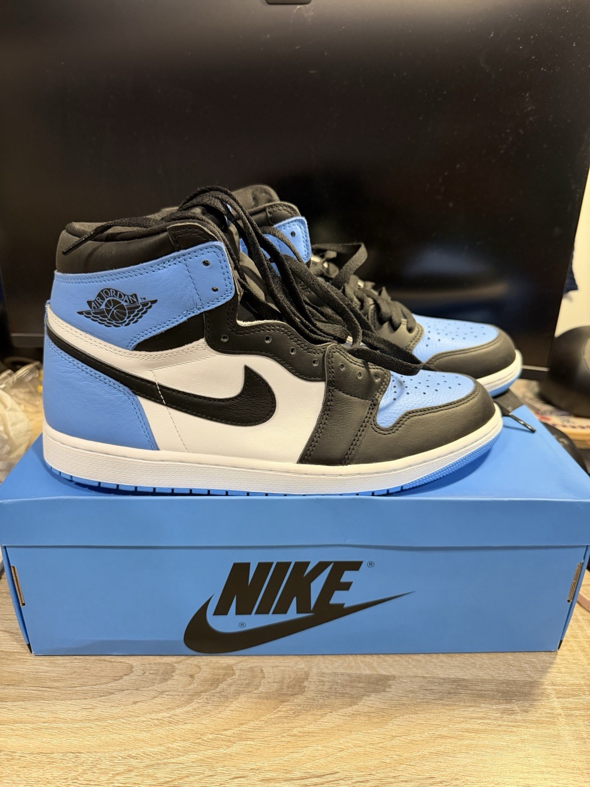 air jordan 1 retro high men's sneakers unc toe air jordan 1 retro high men's sneakers unc toe