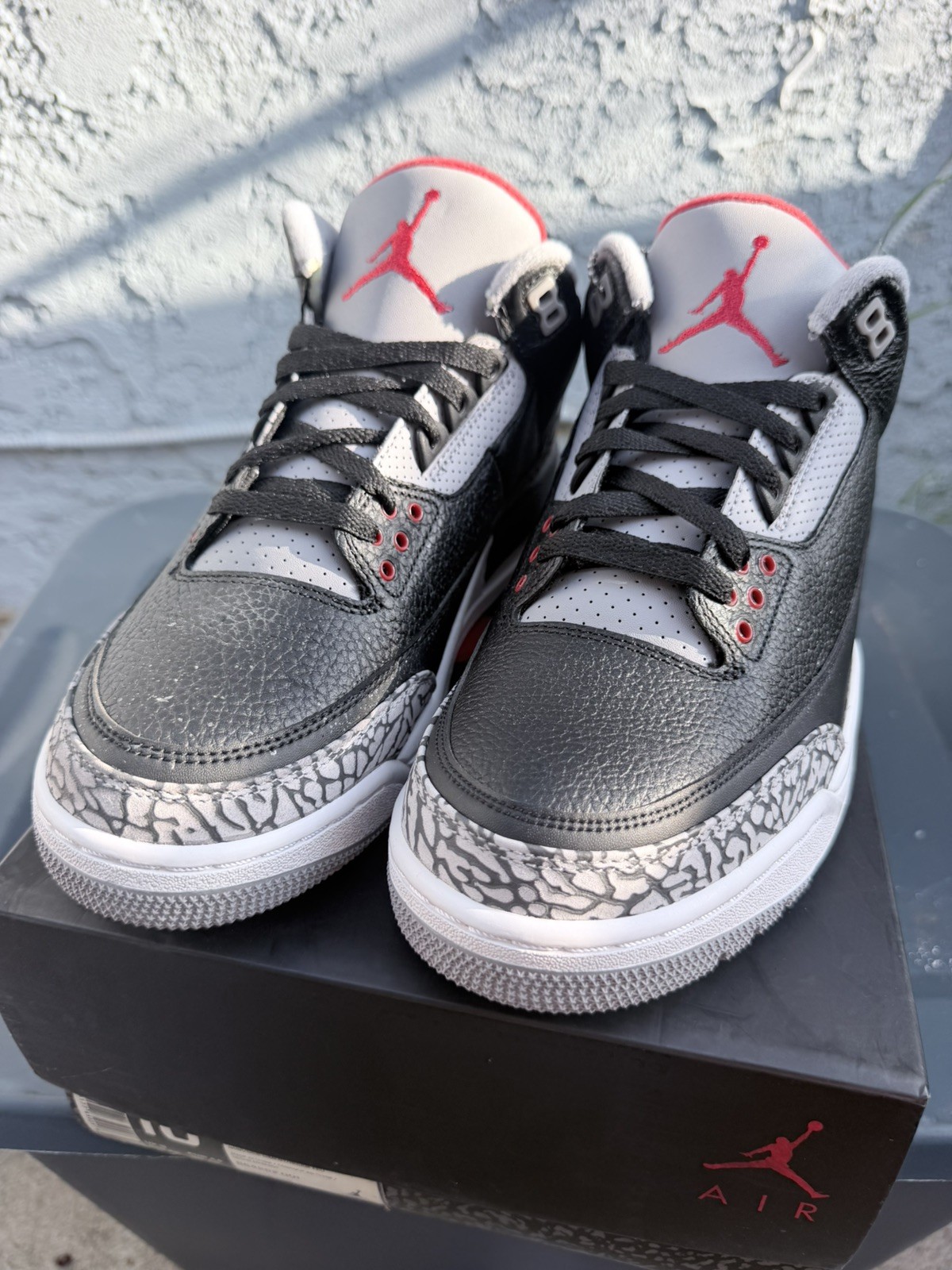 nike air jordan 3 retro og 'black cement' 2018 nike air jordan 3 retro og 'black cement' 2018