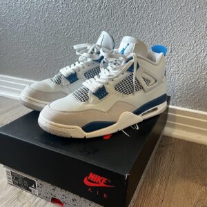 jordan 4 military blue size 12 mens