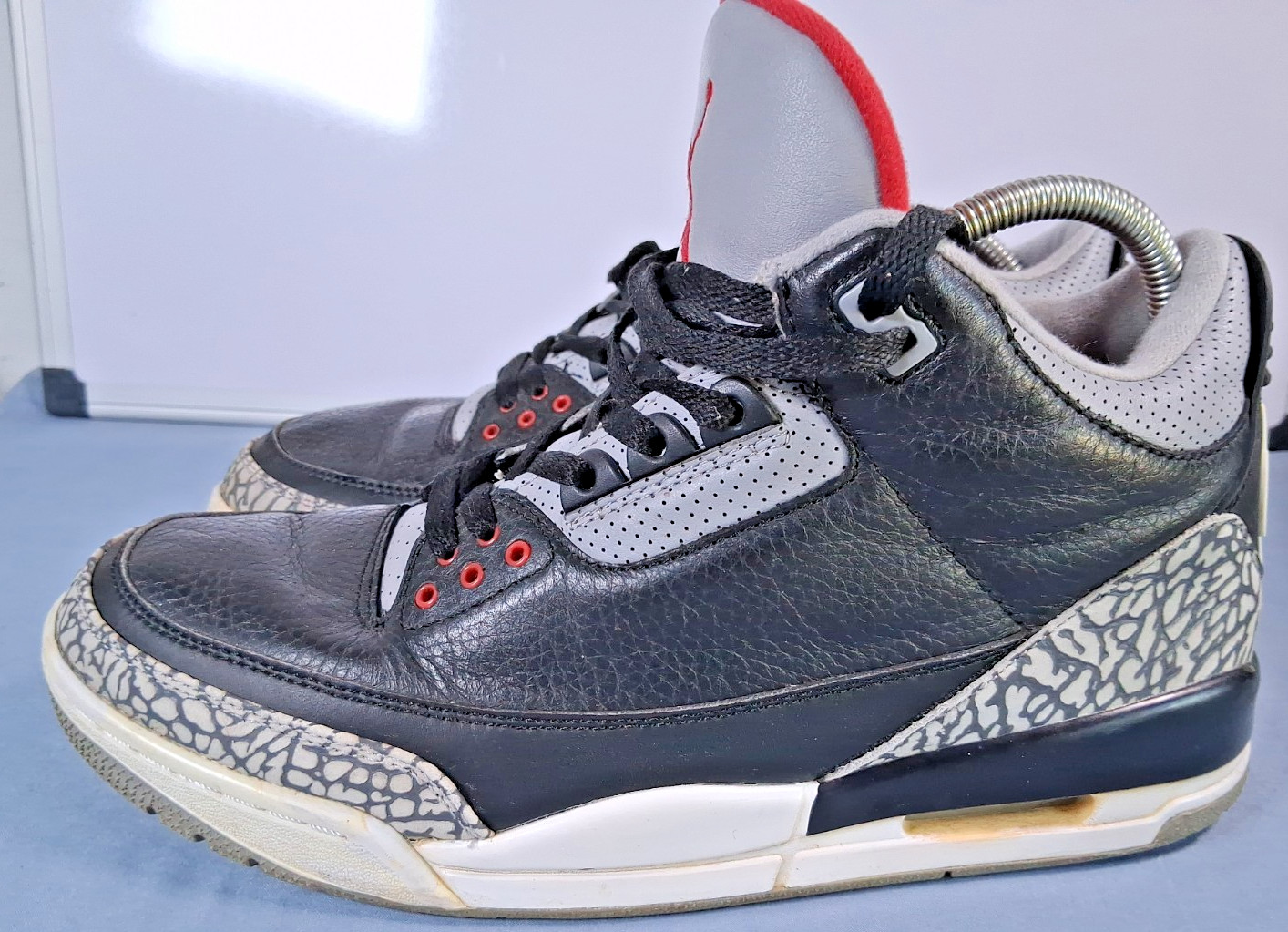 nike air jordan 3 retro og black cement 2018 men's size 10 854262 001 authentic nike air jordan 3 retro og black cement 2018 men's size 10 854262 001 authentic