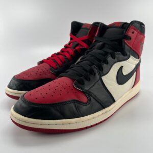 nike air jordan 1 retro high og bred toe gym red black white 555088 610 mens 13