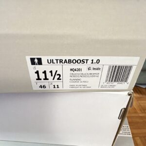 adidas ultraboost 1.0 double black/beam green men’s primeknit running hq4201