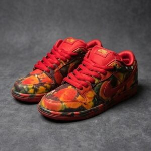 nike sb dunk low wizard of oz poppy field